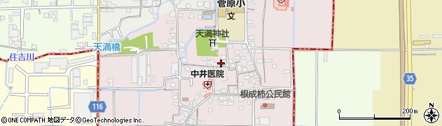 奈良県大和高田市根成柿610周辺の地図