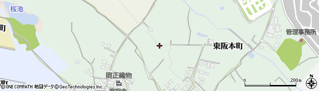 大阪府和泉市東阪本町152周辺の地図