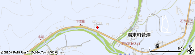 広島県広島市佐伯区湯来町大字菅澤564周辺の地図