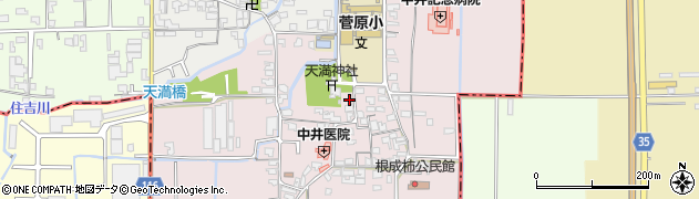 奈良県大和高田市根成柿613周辺の地図