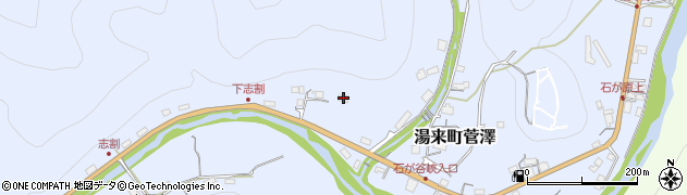 広島県広島市佐伯区湯来町大字菅澤583周辺の地図
