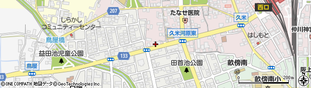 奈良県橿原市久米町1176周辺の地図