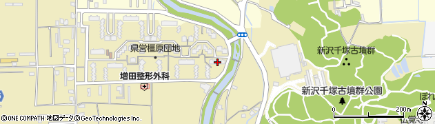 奈良県橿原市川西町122周辺の地図
