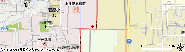 奈良県大和高田市根成柿137周辺の地図