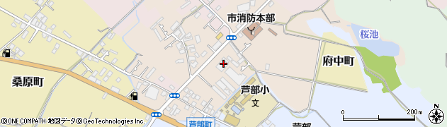大阪府和泉市一条院町周辺の地図