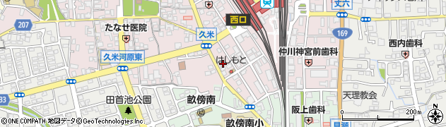 奈良県橿原市久米町582周辺の地図