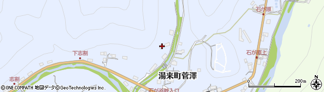 広島県広島市佐伯区湯来町大字菅澤625周辺の地図