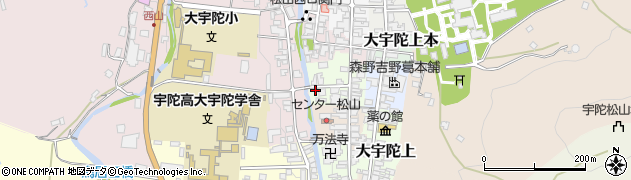奈良県宇陀市大宇陀下中2237周辺の地図