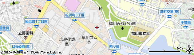 福山ゴム工業株式会社　本社・第一工場製造部工務・電力係周辺の地図
