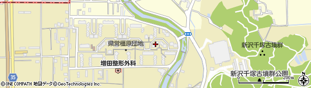 奈良県橿原市川西町114周辺の地図