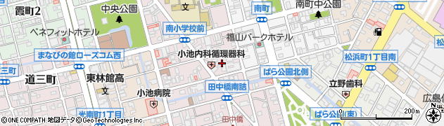 広島県福山市明治町14周辺の地図