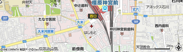 大阪王将 橿原店周辺の地図