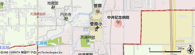 大和高田市立　菅原第１・第２児童ホーム周辺の地図