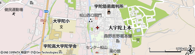 奈良県宇陀市大宇陀下本2192周辺の地図