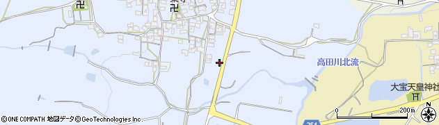 奈良県葛城市寺口907-1周辺の地図