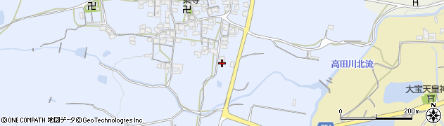 奈良県葛城市寺口911周辺の地図