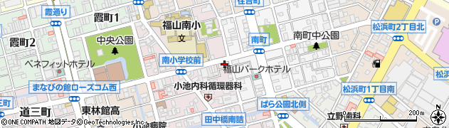 広島県福山市明治町8周辺の地図