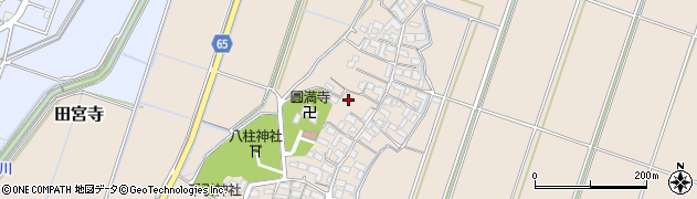 三重県度会郡玉城町勝田周辺の地図