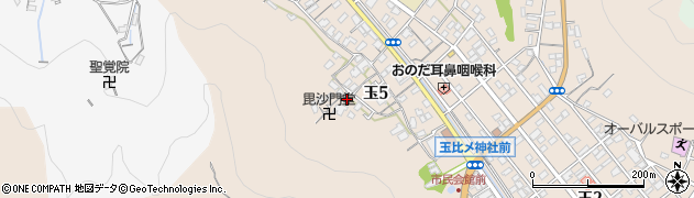 たまひめ堂周辺の地図