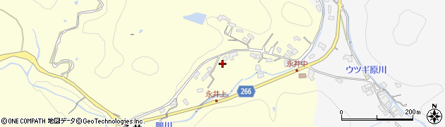岡山県玉野市永井周辺の地図