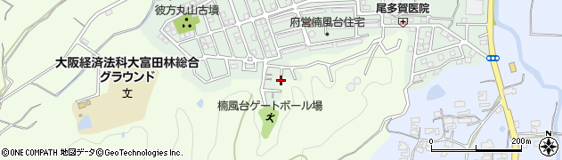大阪府富田林市彼方1322周辺の地図