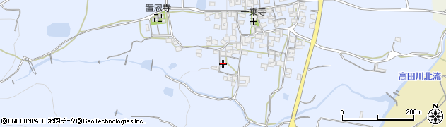 奈良県葛城市寺口764周辺の地図