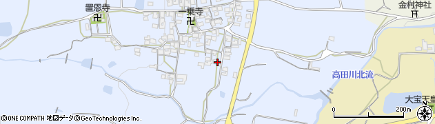 奈良県葛城市寺口780周辺の地図