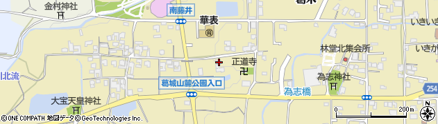 奈良県葛城市葛木228周辺の地図