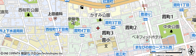 サンシティ霞町管理室周辺の地図