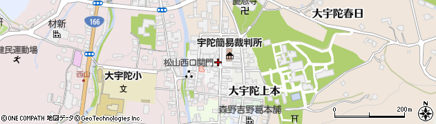 奈良県宇陀市大宇陀下茶2145周辺の地図