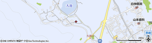 岡山県浅口市寄島町9205周辺の地図