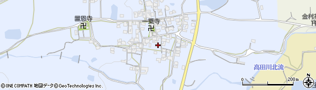 奈良県葛城市寺口785周辺の地図