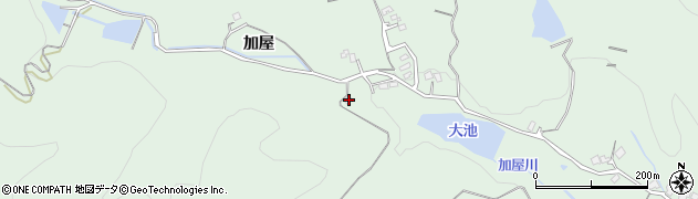広島県福山市津之郷町加屋99周辺の地図