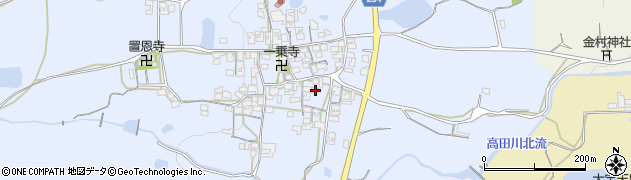 奈良県葛城市寺口792周辺の地図