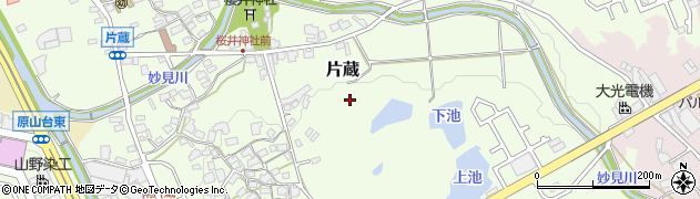 大阪府堺市南区片蔵周辺の地図