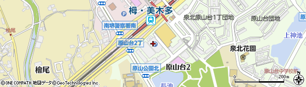堺市立　栂・美木多駅前南第５自転車等駐車場管理室周辺の地図