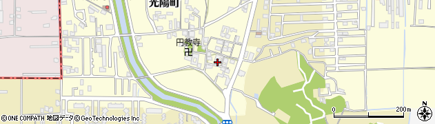 奈良県橿原市光陽町318周辺の地図