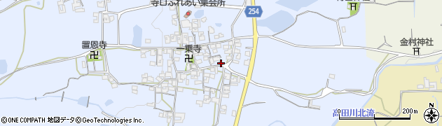 奈良県葛城市寺口633周辺の地図