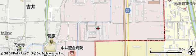 奈良県大和高田市根成柿191周辺の地図