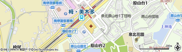あかのれん　トナリエ栂・美木多店周辺の地図