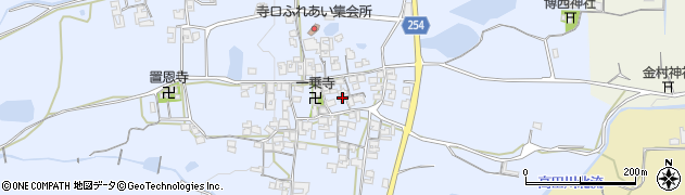 奈良県葛城市寺口639周辺の地図