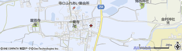 奈良県葛城市寺口632周辺の地図