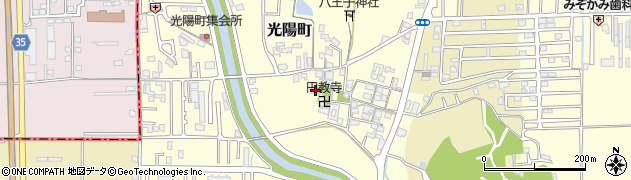 奈良県橿原市光陽町343周辺の地図