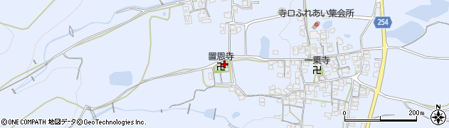 奈良県葛城市寺口706周辺の地図