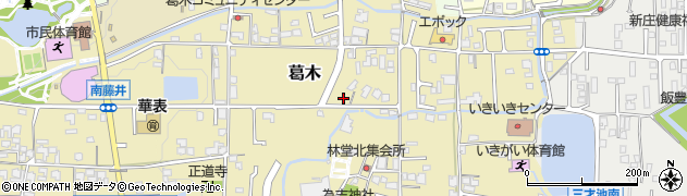 奈良県葛城市葛木162周辺の地図