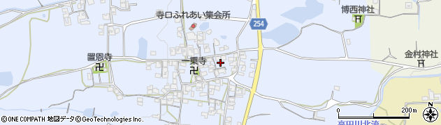 奈良県葛城市寺口630周辺の地図