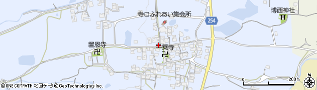 奈良県葛城市寺口375周辺の地図