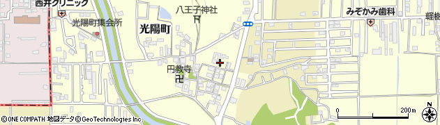奈良県橿原市光陽町332周辺の地図