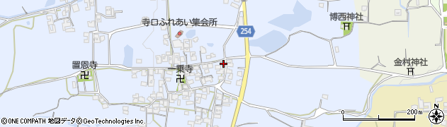 奈良県葛城市寺口627周辺の地図