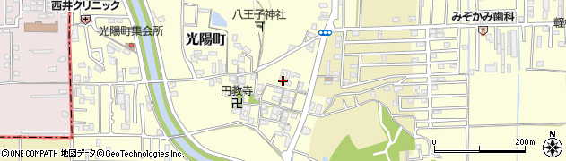 奈良県橿原市光陽町326周辺の地図